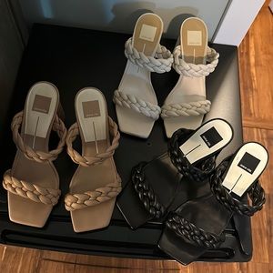 Dolce vita breaded heels